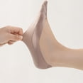 thumbnail image 4 of Women IceâSilk SplitâToe NoâShow Socks, Nonâ LowâCut Invisible Tabi Boat Socks Thin Breathable Liner Socks for Flats, 4 of 7