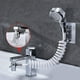 thumbnail image 3 of Baño Champú Cabezal de Conjunto Grifo Lavabo Hogar Limpieza del hogar Estilo 1 Zulema Cabezal de ducha de baño, 3 of 8