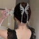 thumbnail image 2 of Pinzas para el pelo con borla de perlas de mariposa Retro para mujer, Clip de tiburón elegante coreano, Clip para el cabello, accesorios para el cabello para mujer 2022, 2 of 4