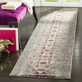 thumbnail image 3 of SAFAVIEH Monaco Elsdon Abstract Runner Rug, Grey/Ivory, 2'2" x 10', 3 of 6