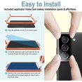 thumbnail image 5 of [3+2 Pack] For Galaxy S22 Screen Protector & Camera Lens Protector for Samsung Galaxy S22 5G, 6.1 Inch, 7H Hybrid, 5 of 5