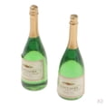 thumbnail image 1 of 1/12 casa de muñecas miniatura botellas juguete Pub Bar decoración cocina verde , Verde, 1 of 8