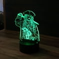 thumbnail image 4 of 3D Pirates of The Caribbean Desk Light - 7 Color LED Lamp Base with USB or Battery and Touch control Rotating Fade or Solid Color mode. Makes a perfect Nightlight for Kids or Unique Gift for any age., 4 of 6