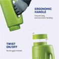 thumbnail image 3 of Hand Held Adjustable Watering Pot Fertilizing Salt Water Spreader Plastic Container Sprinkler for Farmland Lawn, 3 of 9