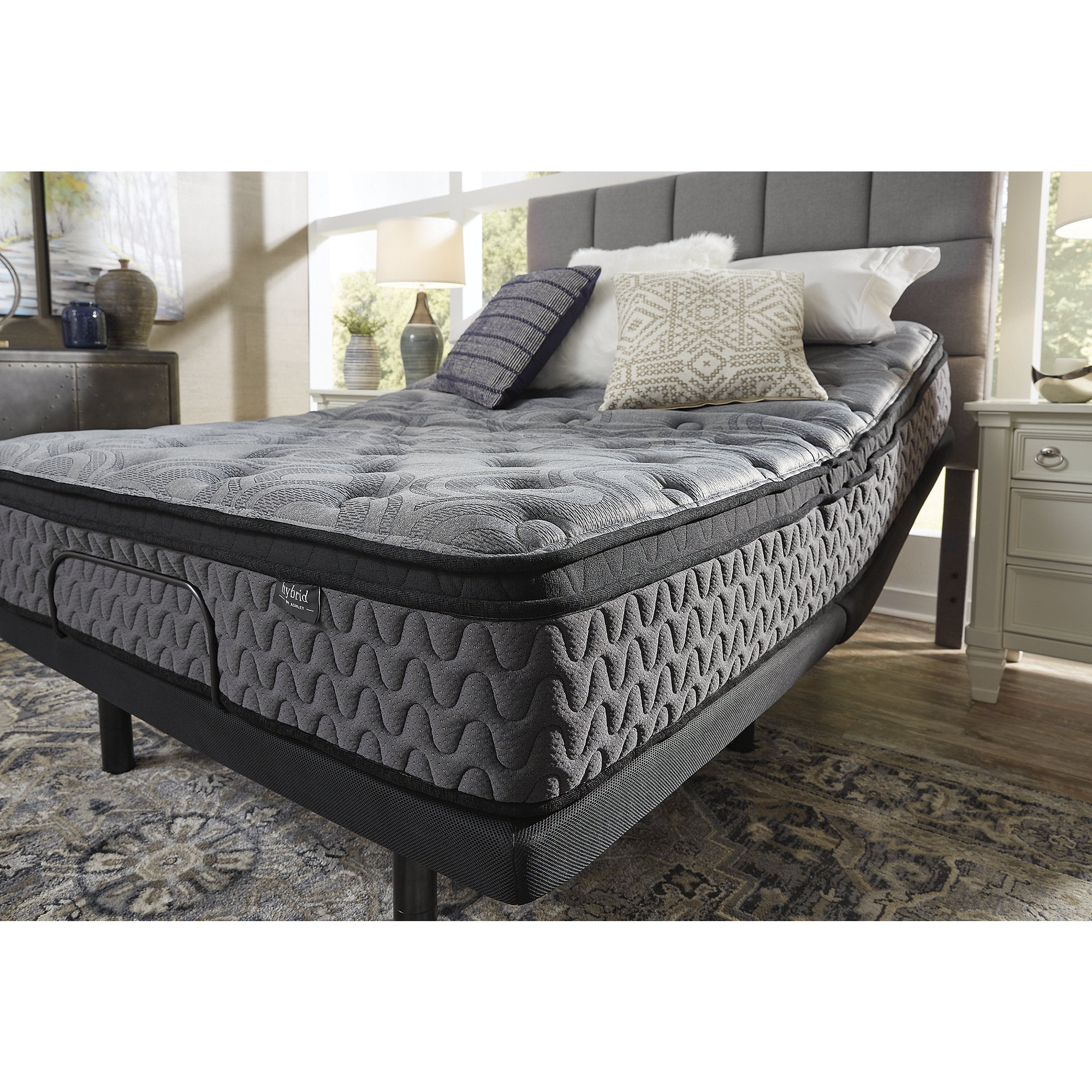 Signature Design by Ashley  Augusta2 Pillow Top Full Mattress, White