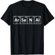 thumbnail image 1 of Playera de Mujer Arsenal con Diseño de Tabla Periódica (Ar-Se-N-Al), 1 of 7