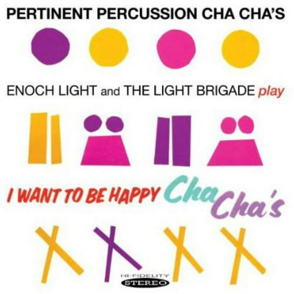 Enoch Light - Pertinent Percussion Cha Chas & I Want to Be Happy - Music & Performance - CD
