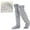 Gray, variant on Snuggs Cozy Socks,Snugglepaws Sock Slippers,Snuggs Footwear,Knee High Fuzzy Socks,Knee High Slippers,Snuggs Long Socks，Fuzzy Socks for Women，Snuggs Cozy Socks Thigh High