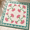 12x12 Inch-Pink Carnation Floral, variant on 12x12 Inch Pink Carnation Floral Pattern Vinyl Floor Tiles