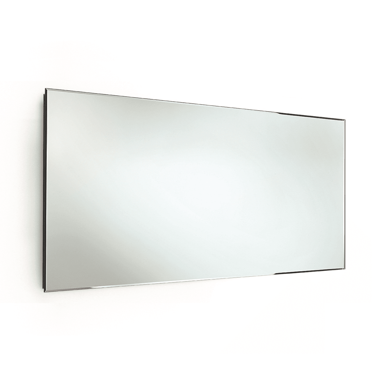 Speci Wall Frameless Rectangular Horizontal Bevelled 5mm Mirror 51.2