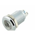 thumbnail image 2 of Alpinetech 12mm White 12V LED Metal Indicator Pilot Custom Dash Light Lamp, 2 of 4