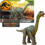 Jurassic World Danger Pack Apatosaurus Action Figure Toy, Posable with Physical & Digital Play