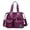 Purple, variant on Nylon Tote Bag for Women Versatile Crossbody and Shoulder Carry Daily
