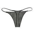 thumbnail image 1 of Gibobby Lencería sexy para mujer B Sexy Mujer ColorPrint Sólido Asic Ropa interior cómoda Elástico Íntimos(Gris, S), 1 of 5
