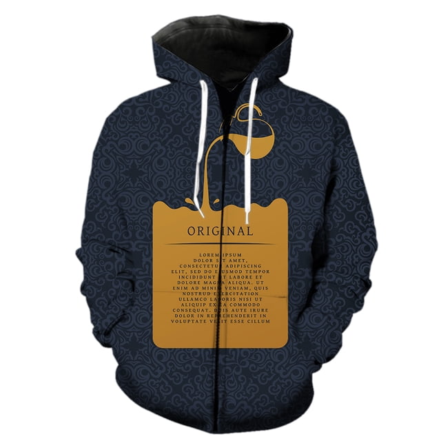 Sudadera con capucha y cremallera para hombre, estilo europeo y americano, estilo hip hop, ropa de calle, sudaderas divertidas para adolescentes de primavera