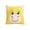 Yellow_2, variant on ToyKingdee Crying Horse Cartoon Plush Pillow Cover, Flocked Cute Pet Animal Decorative Pillowcase