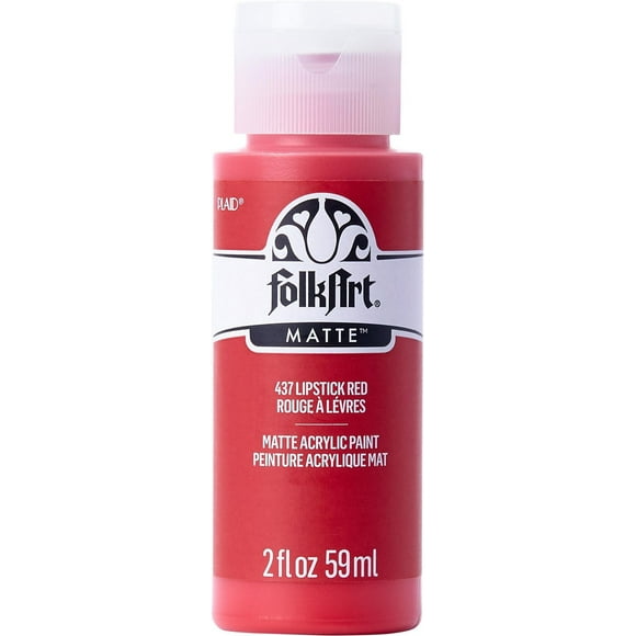 Folkart 2 oz Lipstick Red