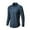 Dark Blue, variant on IDALL Long Sleeve Shirts for Men Dress Shirts for Men Mens Shirts Business Leisure Lapel Pure Color Long Sleeved Shirt Blouse Comfort Colors Tshirt Dark Blue L