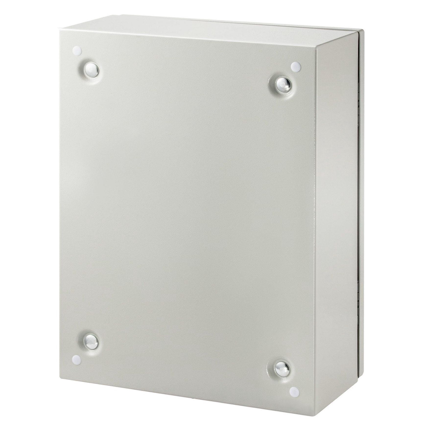 Electrical Enclosure Box 16x12x6 inch, Carbon Steel Waterproof Junction Box, IP66 Outdoor Electrical Boxes with Mounting Plate for DIY Projects
