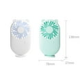 thumbnail image 6 of Ludlz Mini Handheld Fan Portable, Hand Held Personal Fan Rechargeable Battery Operated Powered Cooling Desktop Electric Fan for Home Office Travel Outdoor, 6 of 6