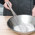 thumbnail image 2 of Vollrath 47258 Jacob's Pride 16" Stainless Steel Piano Whip / Whisk, 2 of 3