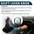 thumbnail image 3 of Unique Bargains Gear Shifter Knob w/ Cover 6 Speed Manual Stick Shifter Knob for Skoda Fabia MK1 2000-2008 Faux Leather, 3 of 6