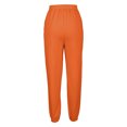 thumbnail image 5 of Plebaso Sweatpants for Women Trendy Solid Color Casual Outdoor Jogger Pants Women's Workout Out Full Length Trousers, 5 of 6