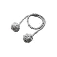 thumbnail image 1 of Cateissary 2 piezas de cortinas colgantes de algodón Tieback decoración moderna Holdback Strap Tie Backs para el hogar sala de estar dormitorio Sombras de ventana Gris, 1 of 6