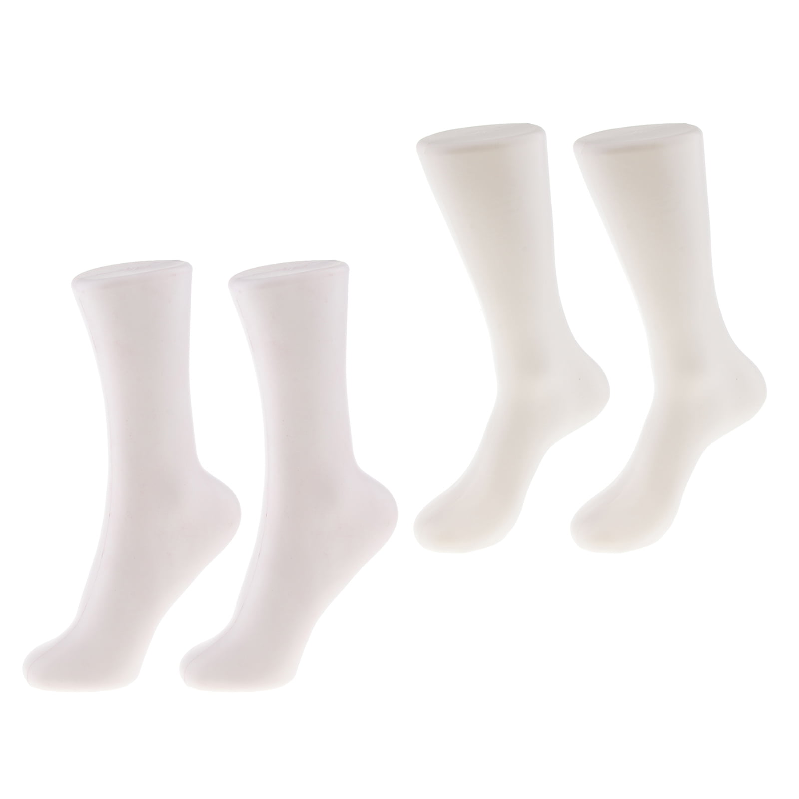Female Feet Mannequin Sock Sox Display Model White Stable and Portable 