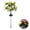 Yellow, variant on Memorial Garden Bloom Lights Featuring -Realistic Artificial Petals, Solar-Powered & Weatherproof, Solar Azalea Flower Decor Stake Lights Outdoor for Cemetery Yard Patio