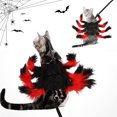 thumbnail image 3 of Disfraces arácnidos para mascotas. Disfraces de Halloween para gatos y perros. Arañas suaves y ajustables para divertidas fiestas de disfraces., 3 of 5