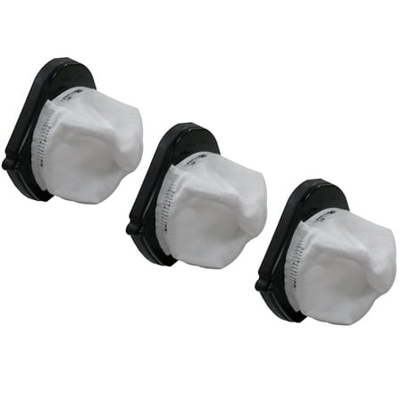 shark filters filter dust cup sv75 f649 vac 2363 hand washable pack 3pk walmart