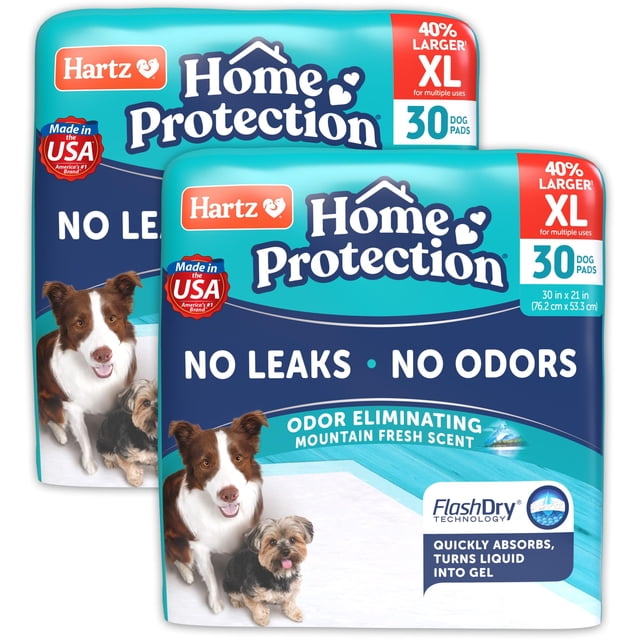 Almohadillas para perros Hartz Home Protection Mountain Fresh Scented XL 60