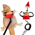 thumbnail image 2 of Reptiles Walking Set Comfortable Chest Harnesses And Seasonal Decorative Outfit For Reptiles Pet Outdoor, 2 of 8