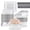 White, variant on Mini Cake Pans With Lids (10oz 40 Pack) Aluminum Foil Square Cupcake Liners Brownie Baking Cups Disposable 4"x4" Large Pan Muffin Tin Holders