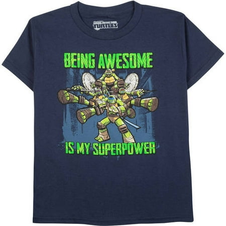 Teenage Mutant Ninja Turtles Awesome Superpower Boys Graphic Tee