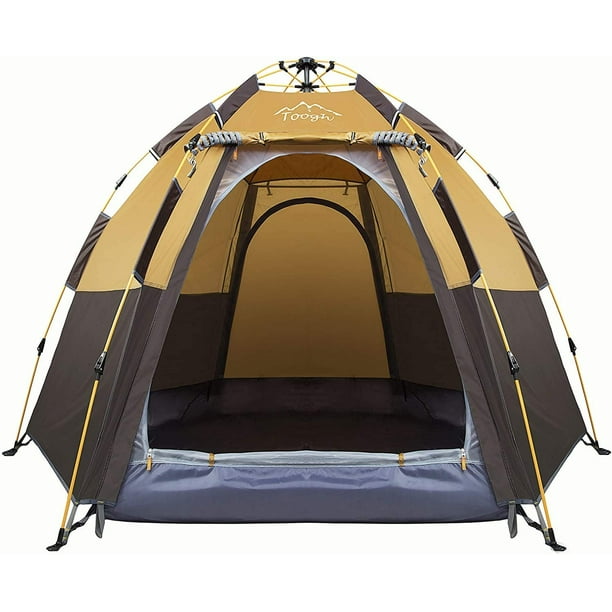 Toogh 34 Person Camping Tent 60 Seconds Set Up Tent Waterproof Pop Up