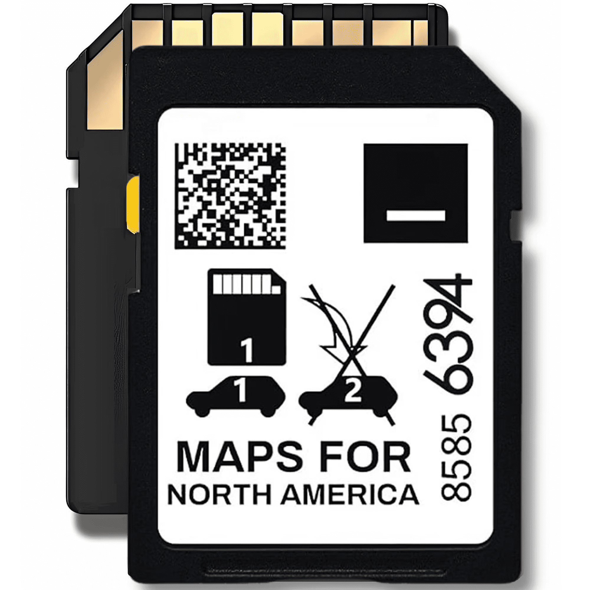 2025 Latest Navigation SD Card Update for Buick, Chevrolet, GMC, Cadillac | Compatible with INFO 3 System | Maps of USA, Canada, Mexico | Part No. 8585 6394