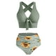 thumbnail image 3 of Conjunto de bikini a la moda para mujer, traje de baño de dos piezas con relleno, almohadilla en el pecho, sin soporte de acero, ropa de playa Fridja  nalpqowj53574, 3 of 5