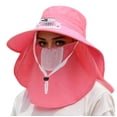 thumbnail image 3 of Solar Fan Bucket Hat For Men Women UPF50+ Sun Wide Brim Outdoor Sports Summer Fishing Hat With Technology Clutch Hats for Men Sailing Hats for Women Hat with Ponytail Hole Summer Hats for Women, 3 of 4