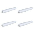 thumbnail image 1 of simhoa 4 Pieces Toilet Paper Holder Spring Loaded Roller Tissue Box Paper Roll Core White, 1 of 8