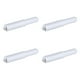thumbnail image 1 of 4 piezas de soporte para papel higiénico con varilla de resorte, herrajes flexibles, utilidad, barras para rollos de papel higiénico Blanco, 1 of 9