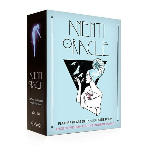 Amenti Oracle Feather Heart Deck and Guide Book: Ancient Wisdom for the Modern World, (Hardcover)