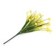 thumbnail image 3 of Flores Artificiales, Tallo Largo de color Amarillo Brillante Flores Falsas Ramo Centrales Flores en la Vida Con Follaje Verde Flores Artificiales Para El Mobiliario Festivo, 3 of 7