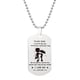 thumbnail image 1 of Collar para mujer, joyería para mujer, collar con placa de acero inoxidable, regalo unisex para familia y amigos, recuerda que eres más valiente que tú, padre, madre, hijo e hija. Colgante de cadena., 1 of 3