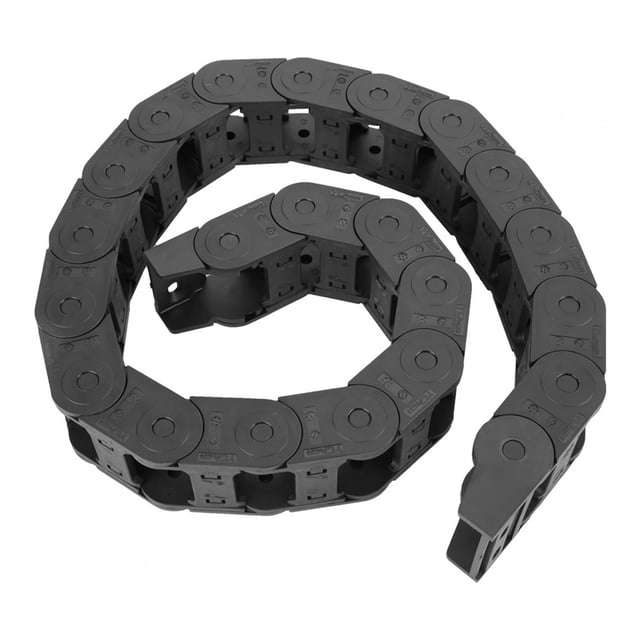 Transportador de cables Ticfox 100 cm 25 x 38 mm nailon abierto en ambos lados
