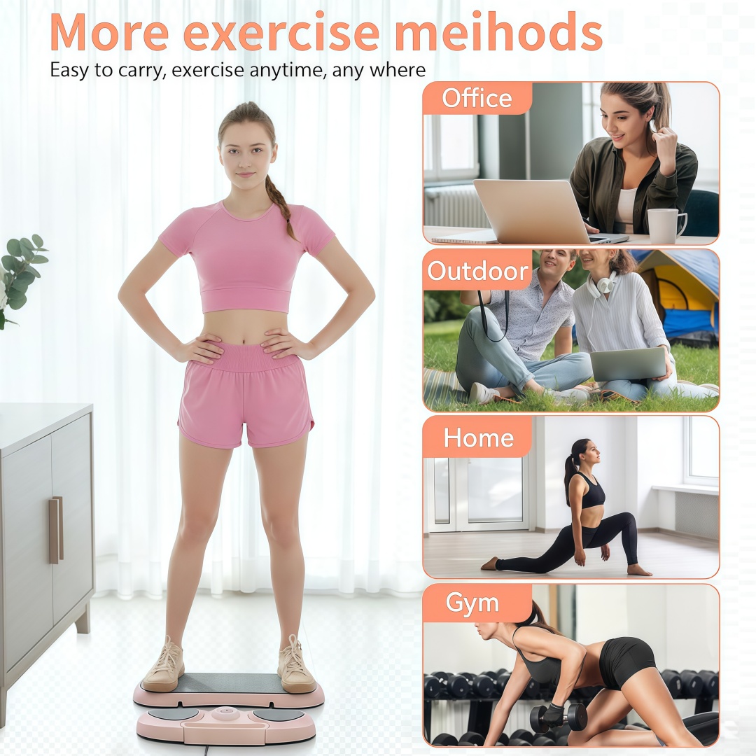 Upgraded 8-in-1 Foldable Pilates Set – Multifunctional Home Gym Equipment with Core Strengthening Board, Portable & Space-saving, Perfect Gift for Fitness Loving Women