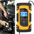 thumbnail image 4 of Car Battery Charger, Overcharge Protection Repair Battery Charger Smart Battery Charger Durable Professional With 6 Protections For Trucks US Plug, 4 of 8