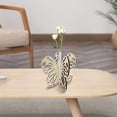 thumbnail image 3 of Moderno florero hidropónico de mariposa, soporte de madera, contenedor, Zulema Florero hidropónico, 3 of 7
