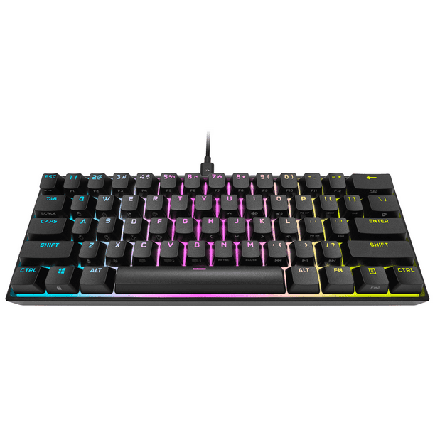K65 RGB Mini 60% Mechanical Gaming Keyboard - Cherry MX Keyswitches, Detachable USB Type C - Walmart.com